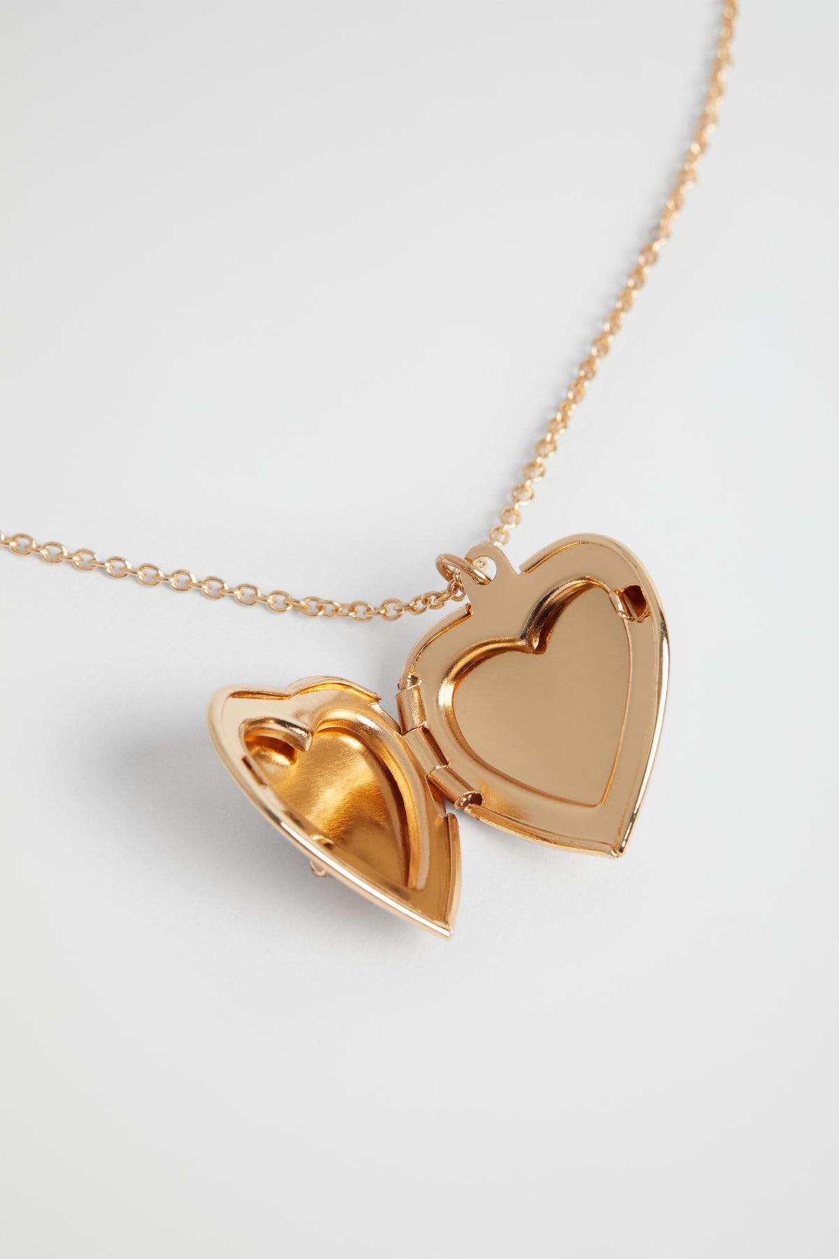 Diamante Initial Locket