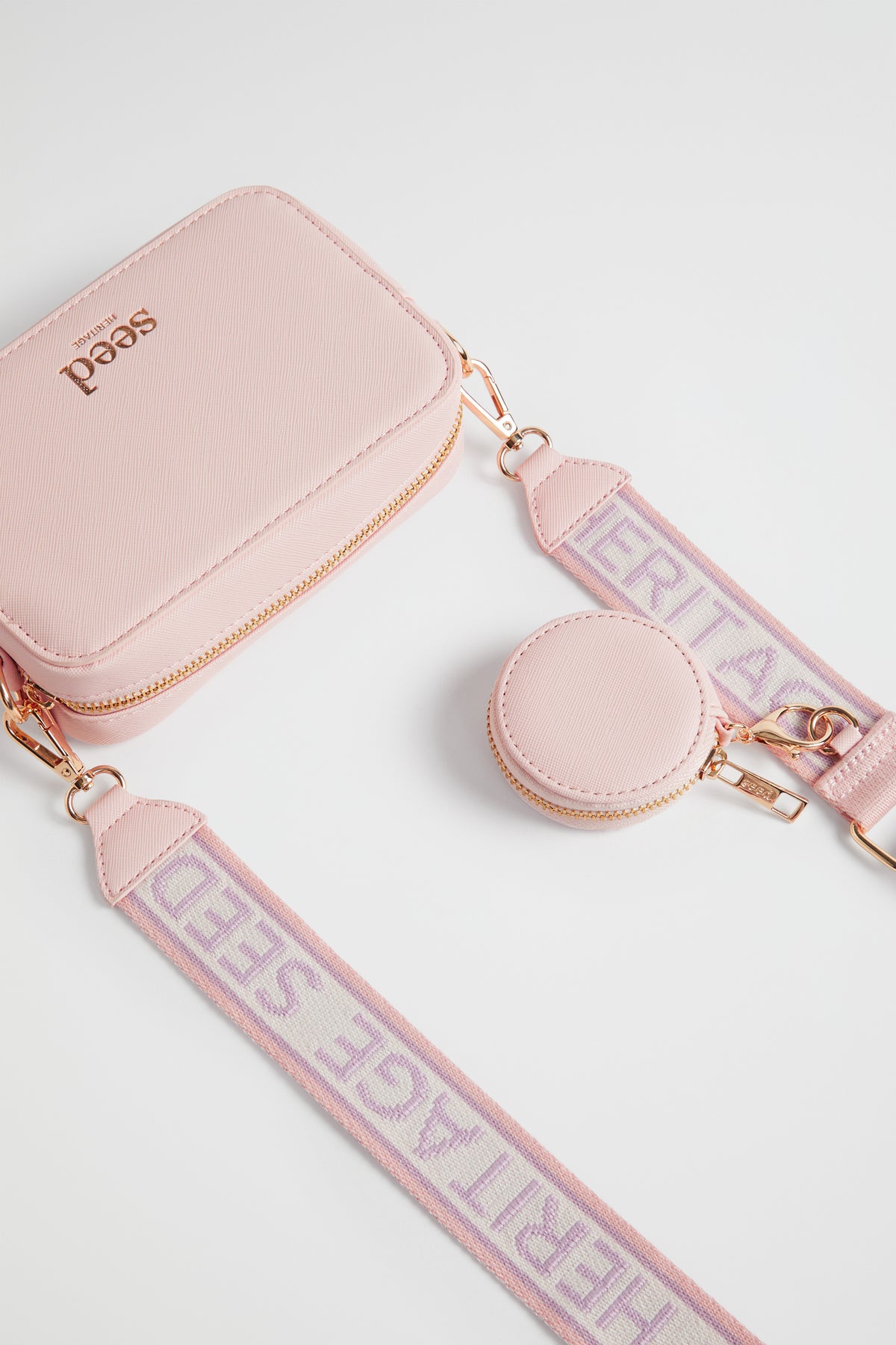Glitter Initial Bag