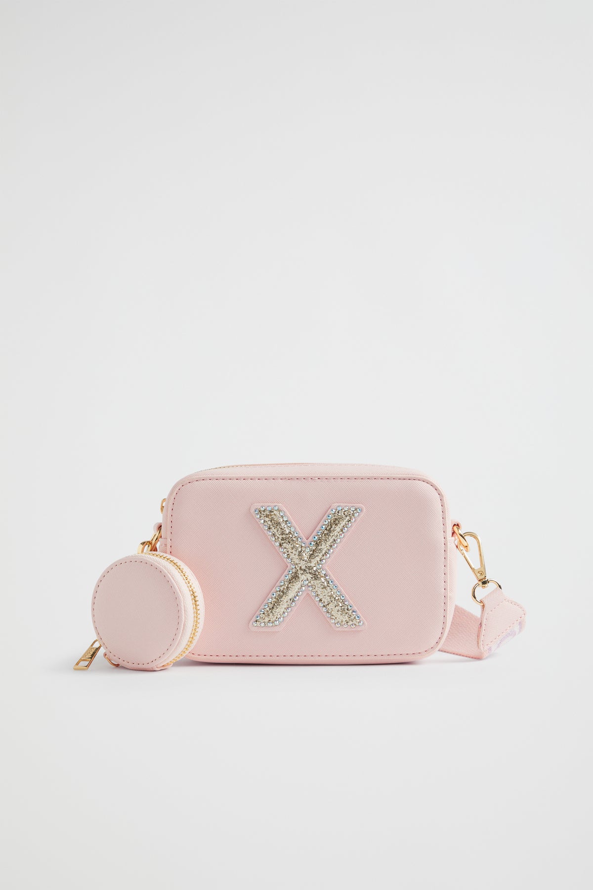 Glitter Initial Bag
