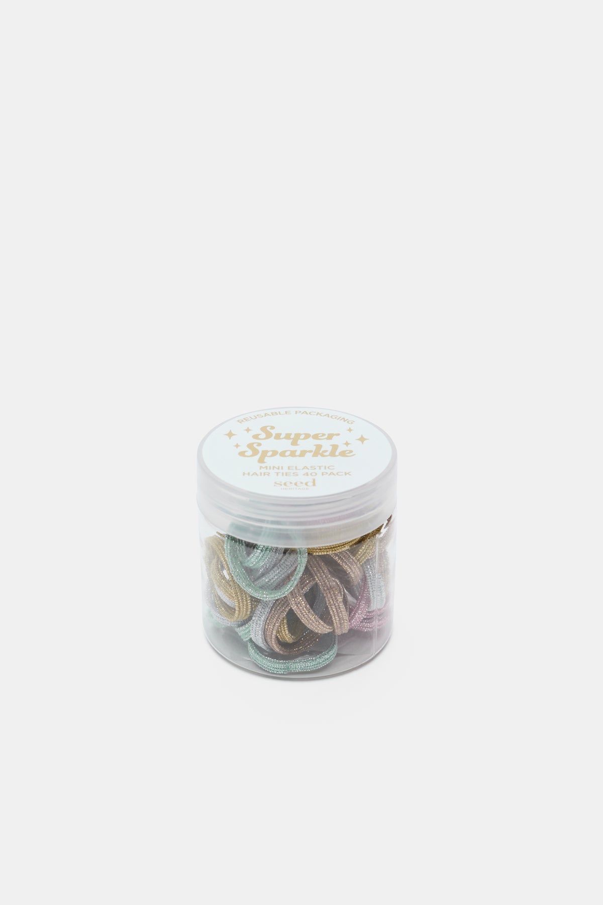 Mini Sparkle Hair Elastic Tub