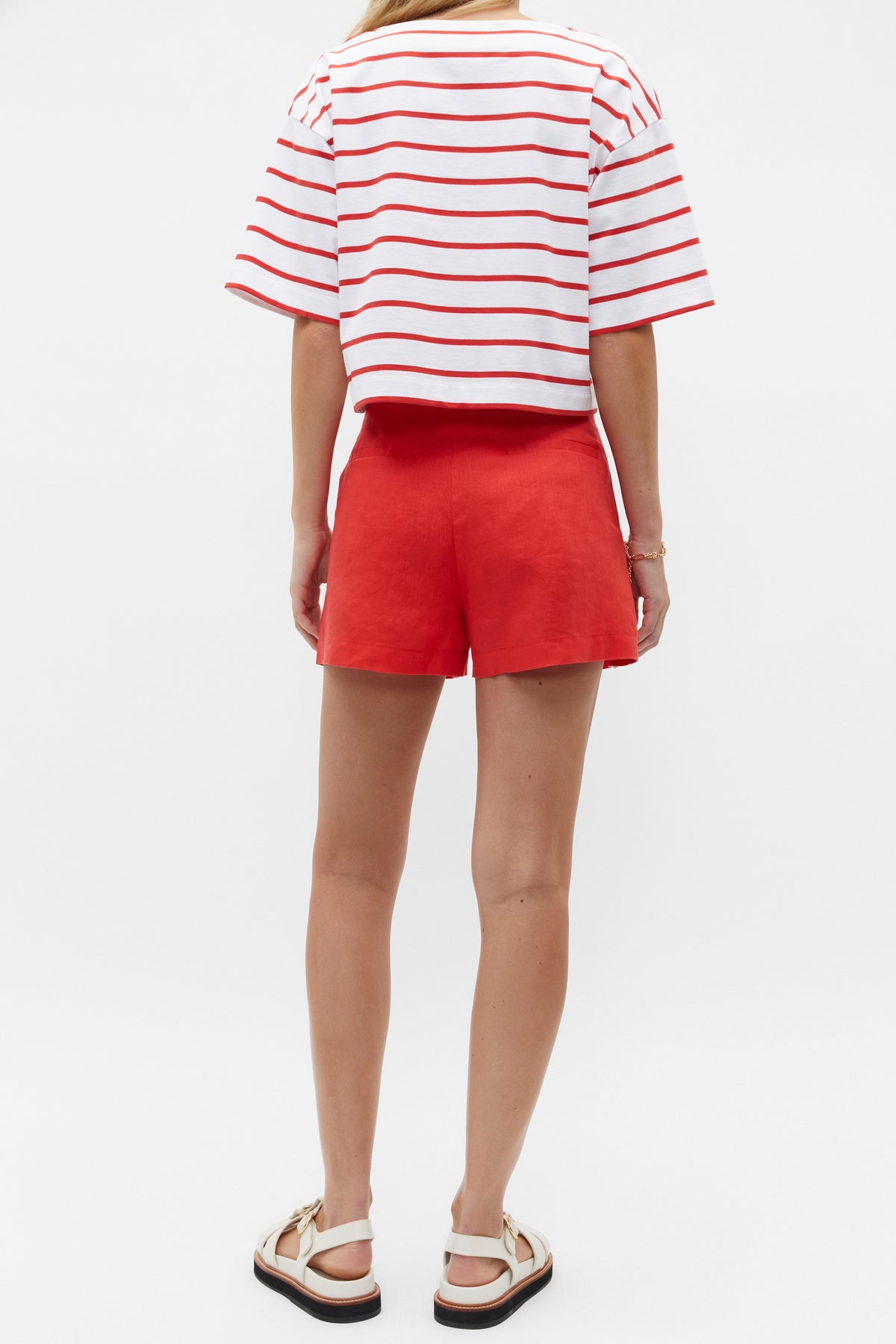 Core Linen Waisted Short