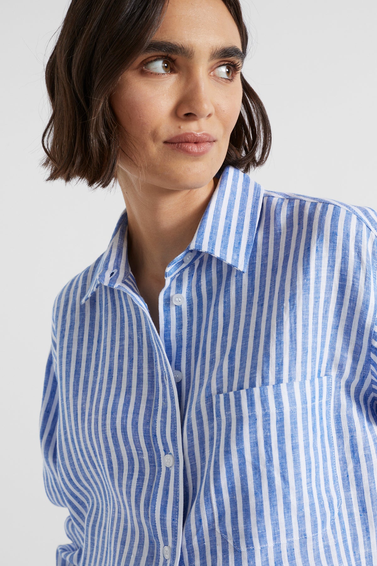 Core Linen Boyfriend Shirt