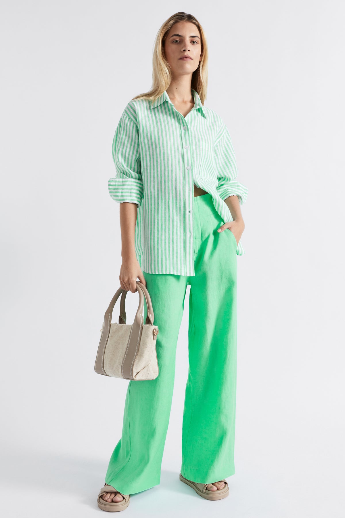 Core Linen Boyfriend Shirt