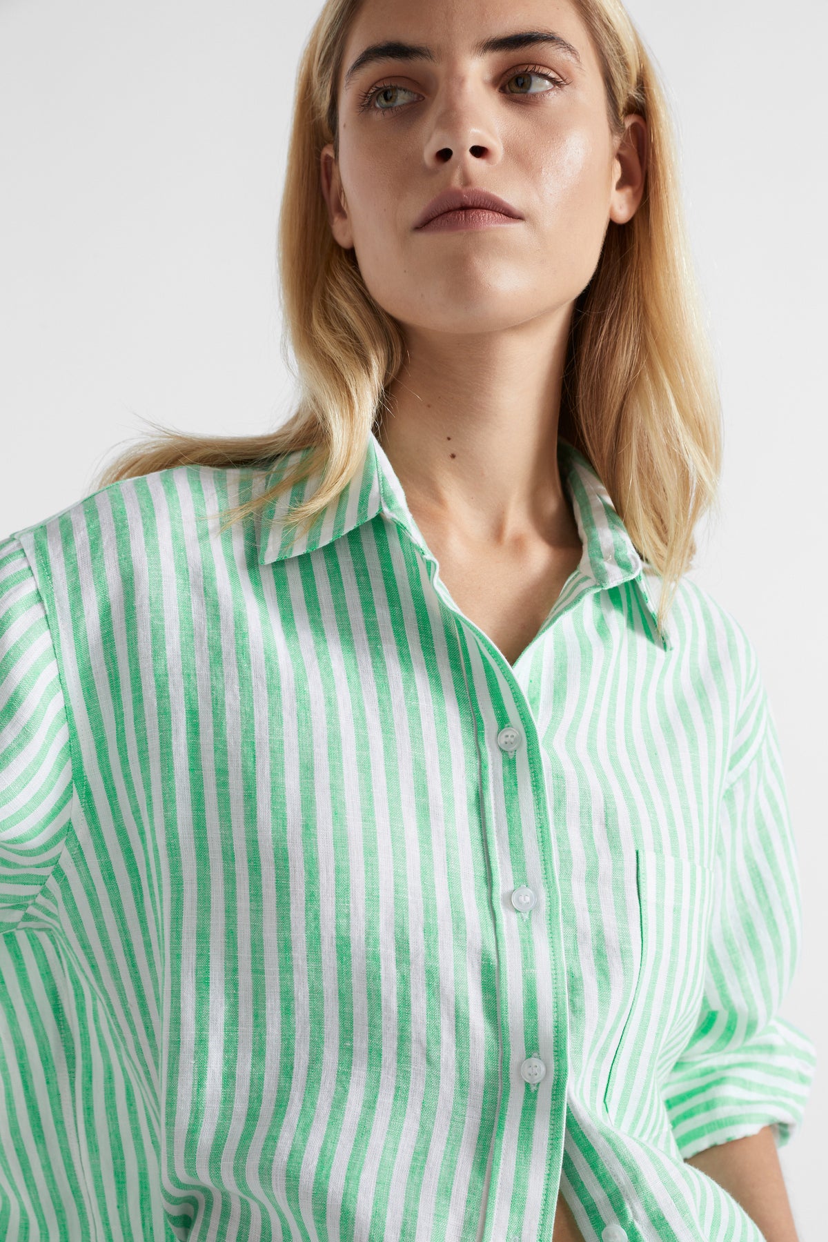 Core Linen Boyfriend Shirt