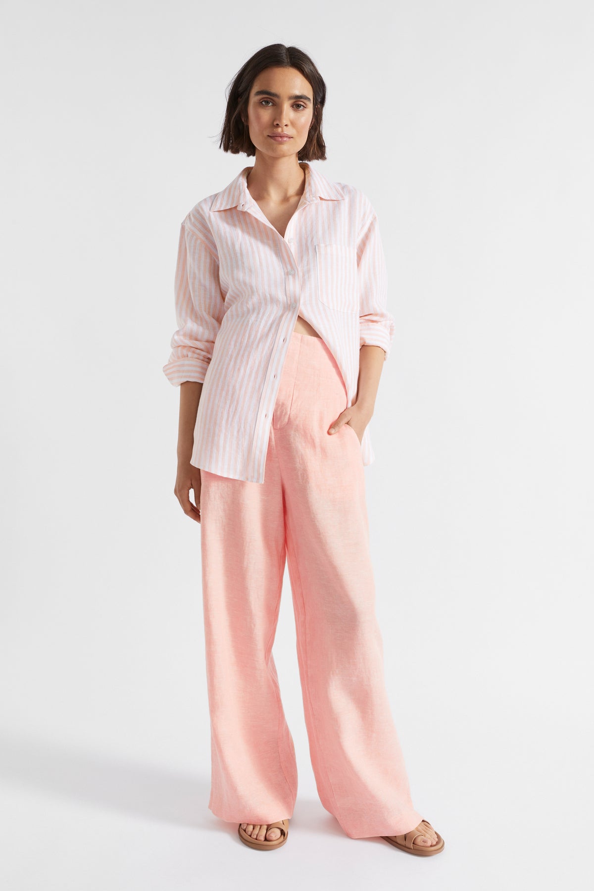 Core Linen Boyfriend Shirt