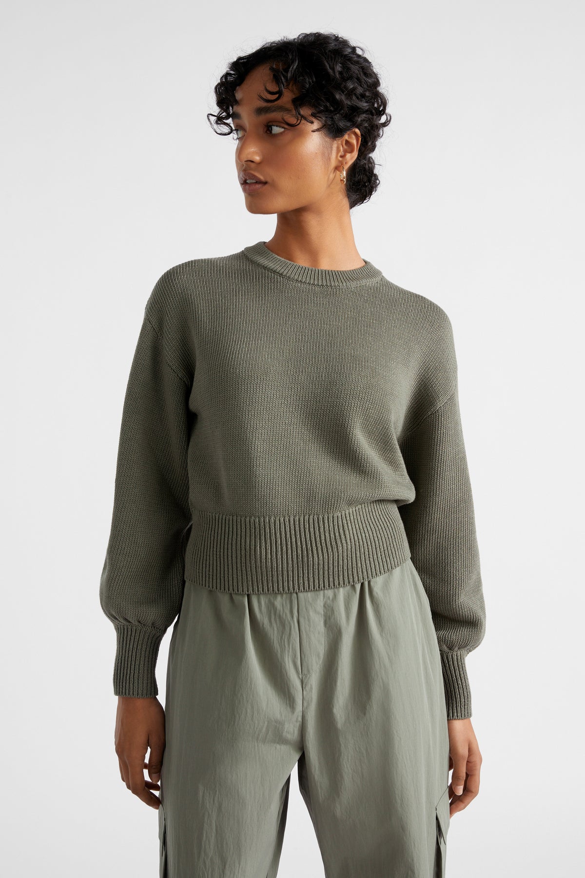 Cotton Rib Easy Knit