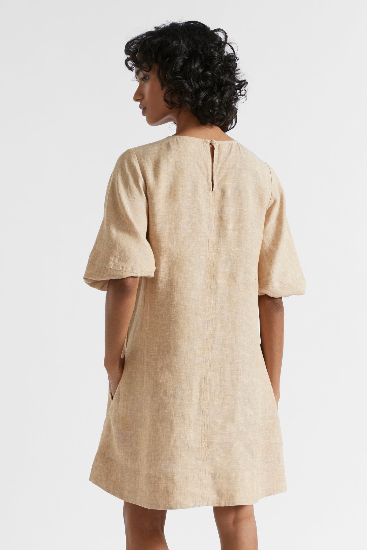 Core Linen Mini Dress