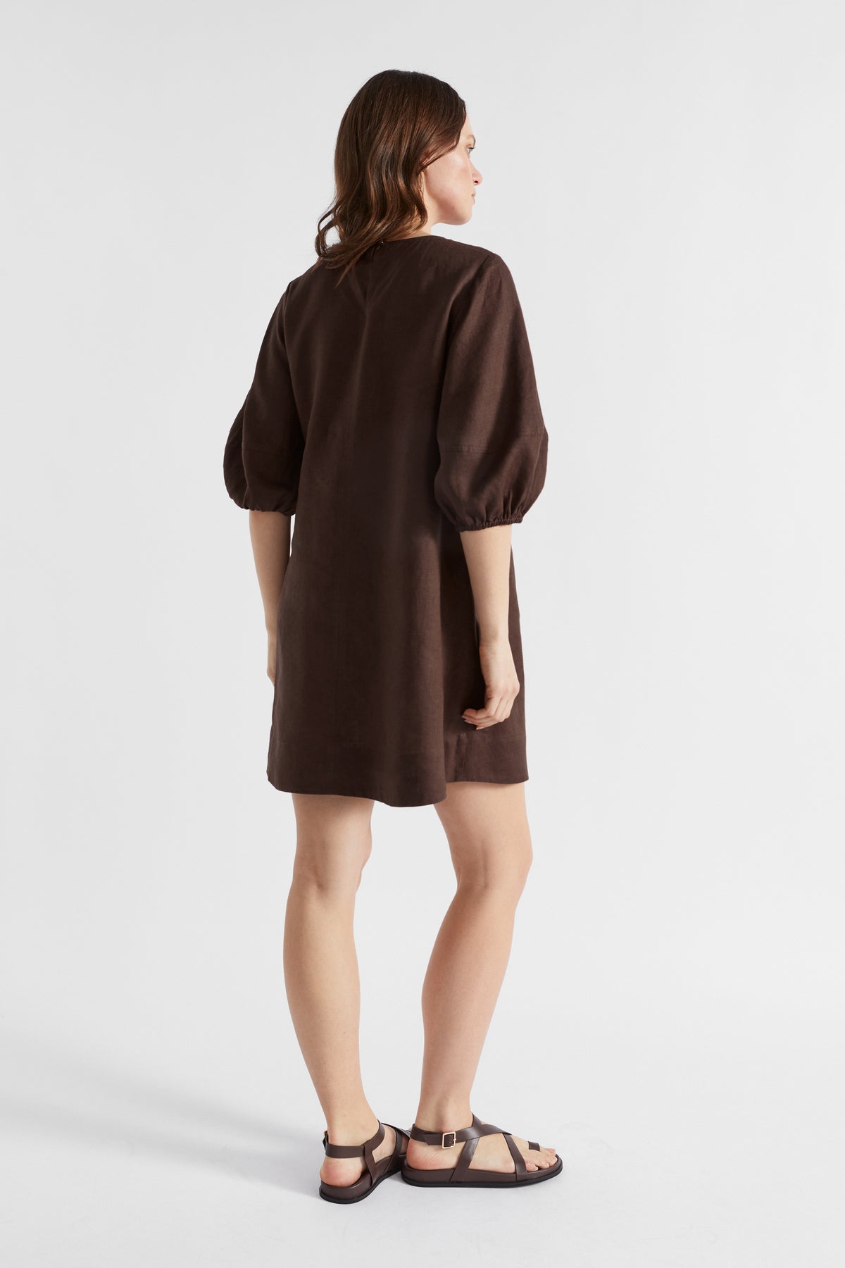 Core Linen Mini Dress