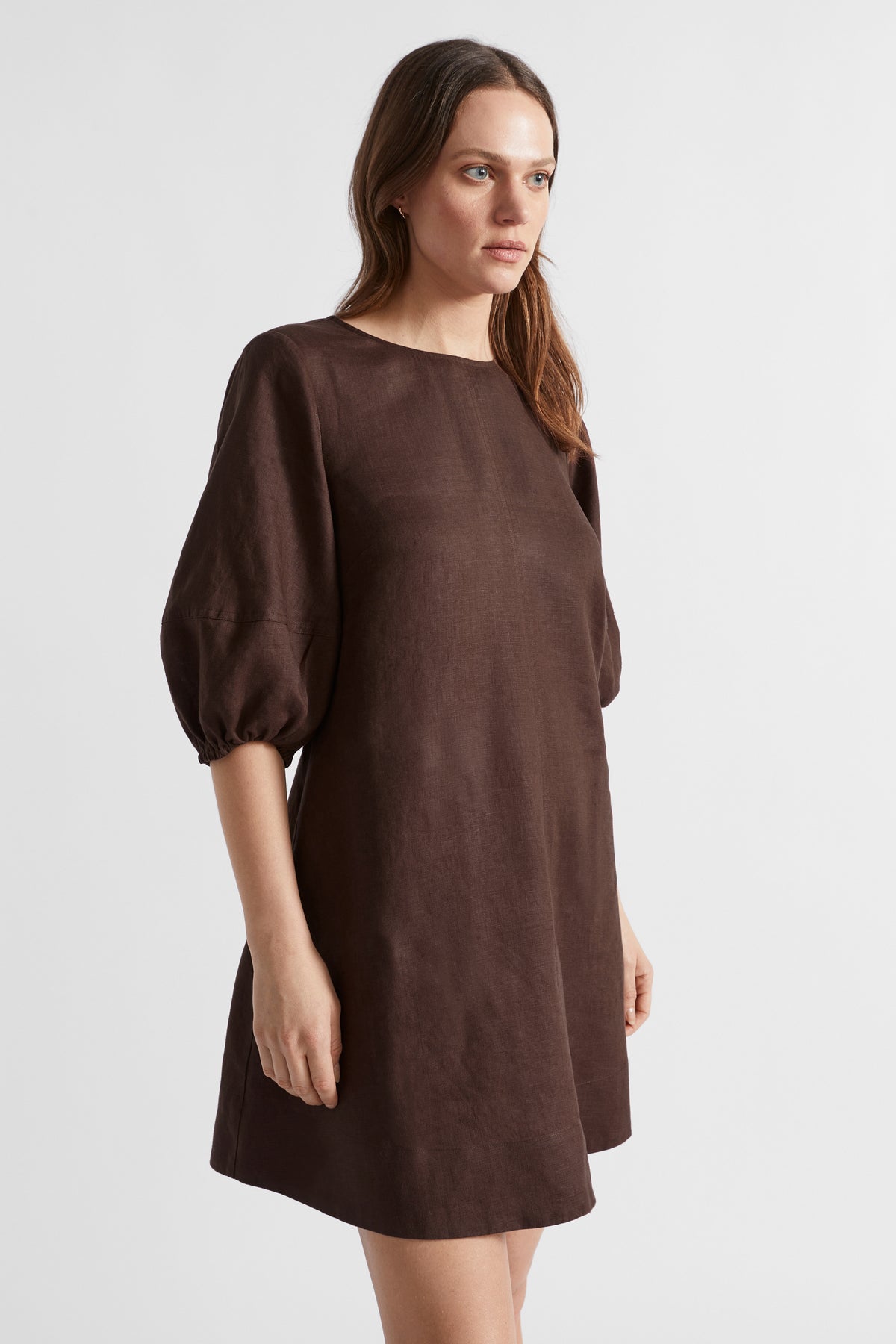 Core Linen Mini Dress