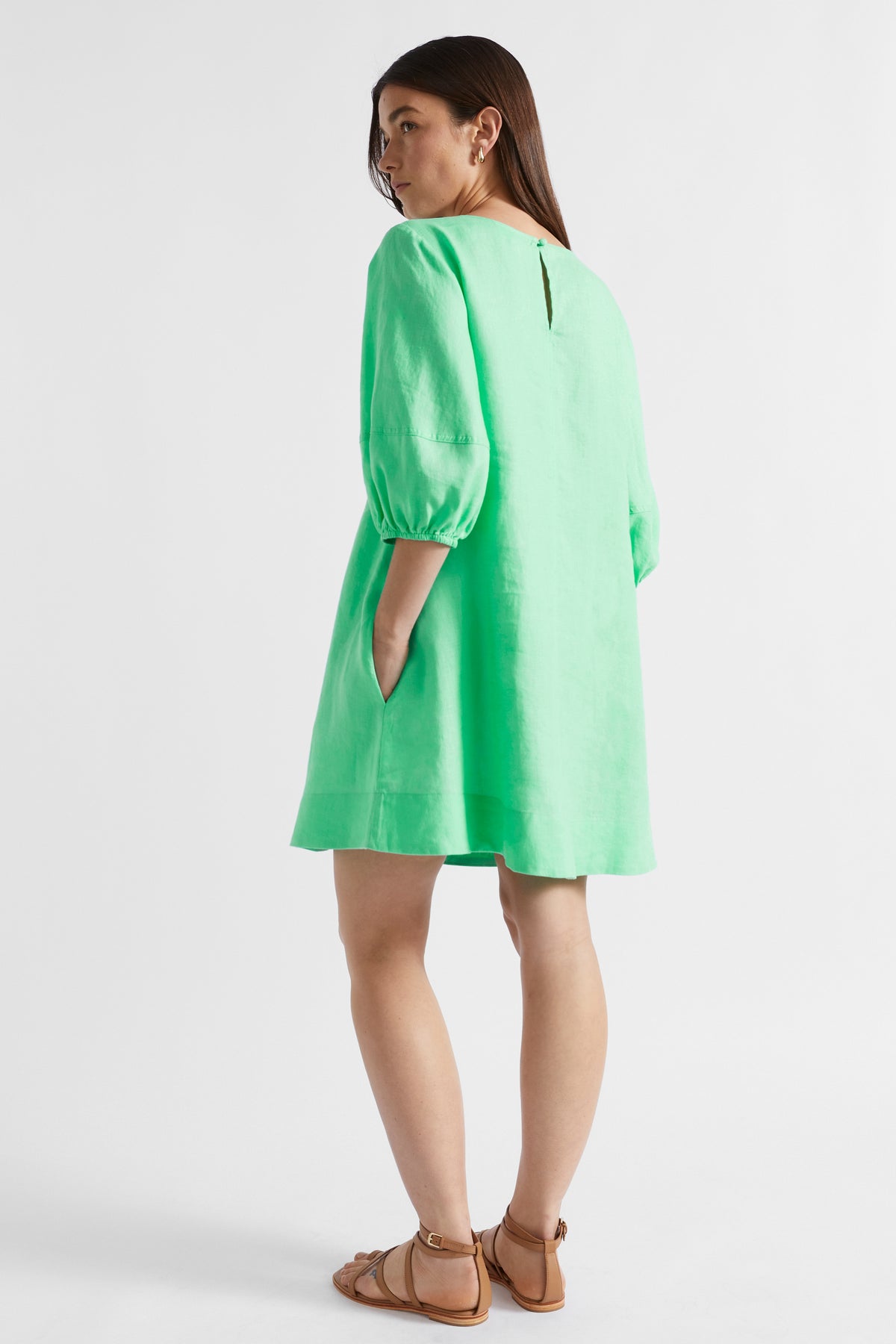 Core Linen Mini Dress