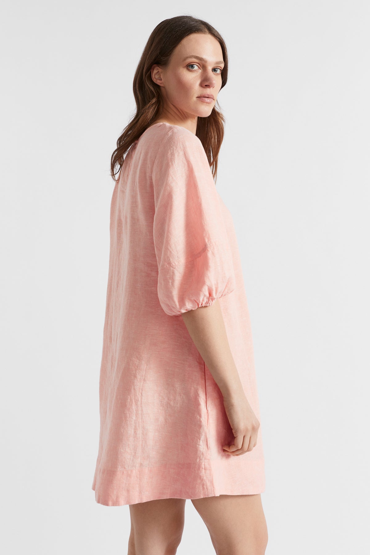 Core Linen Mini Dress