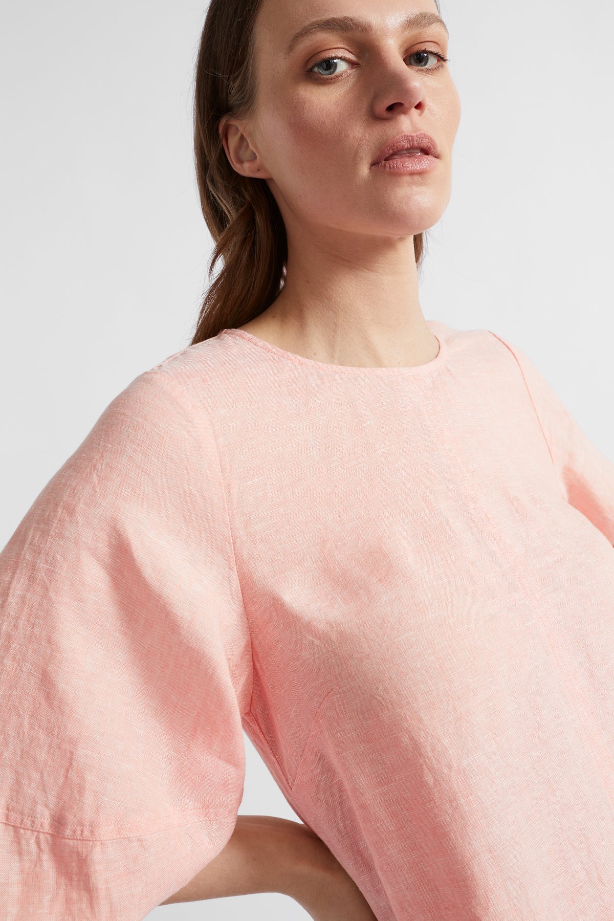 Core Linen Mini Dress