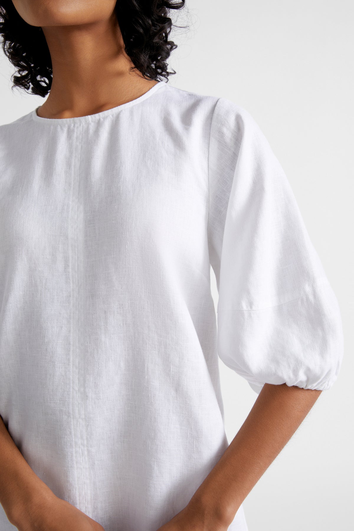 Core Linen Mini Dress
