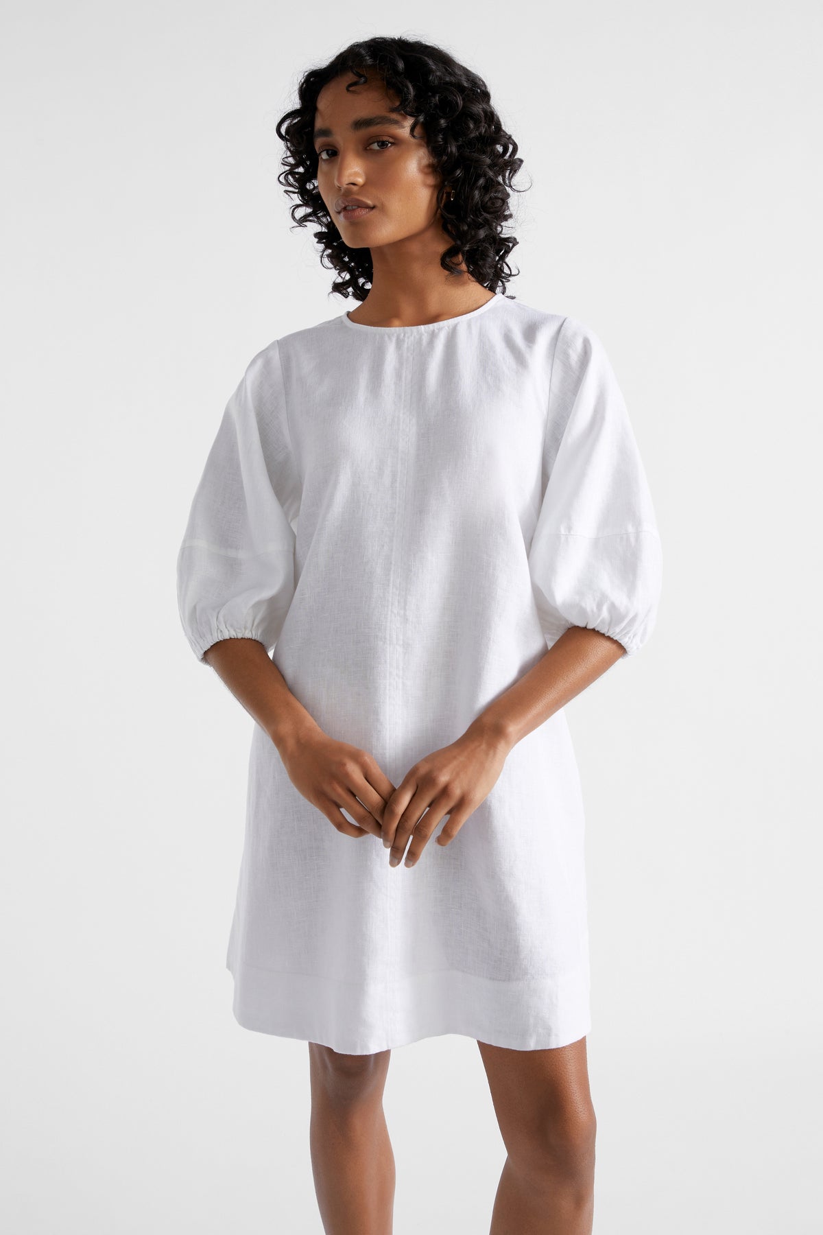 Core Linen Mini Dress