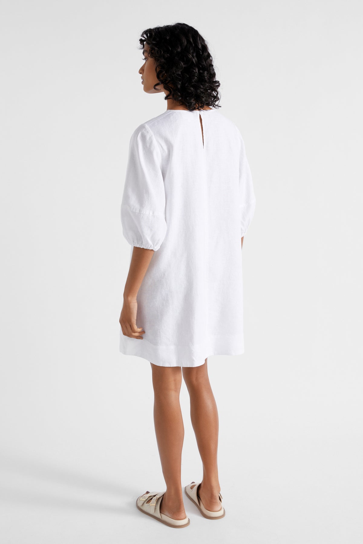 Core Linen Mini Dress