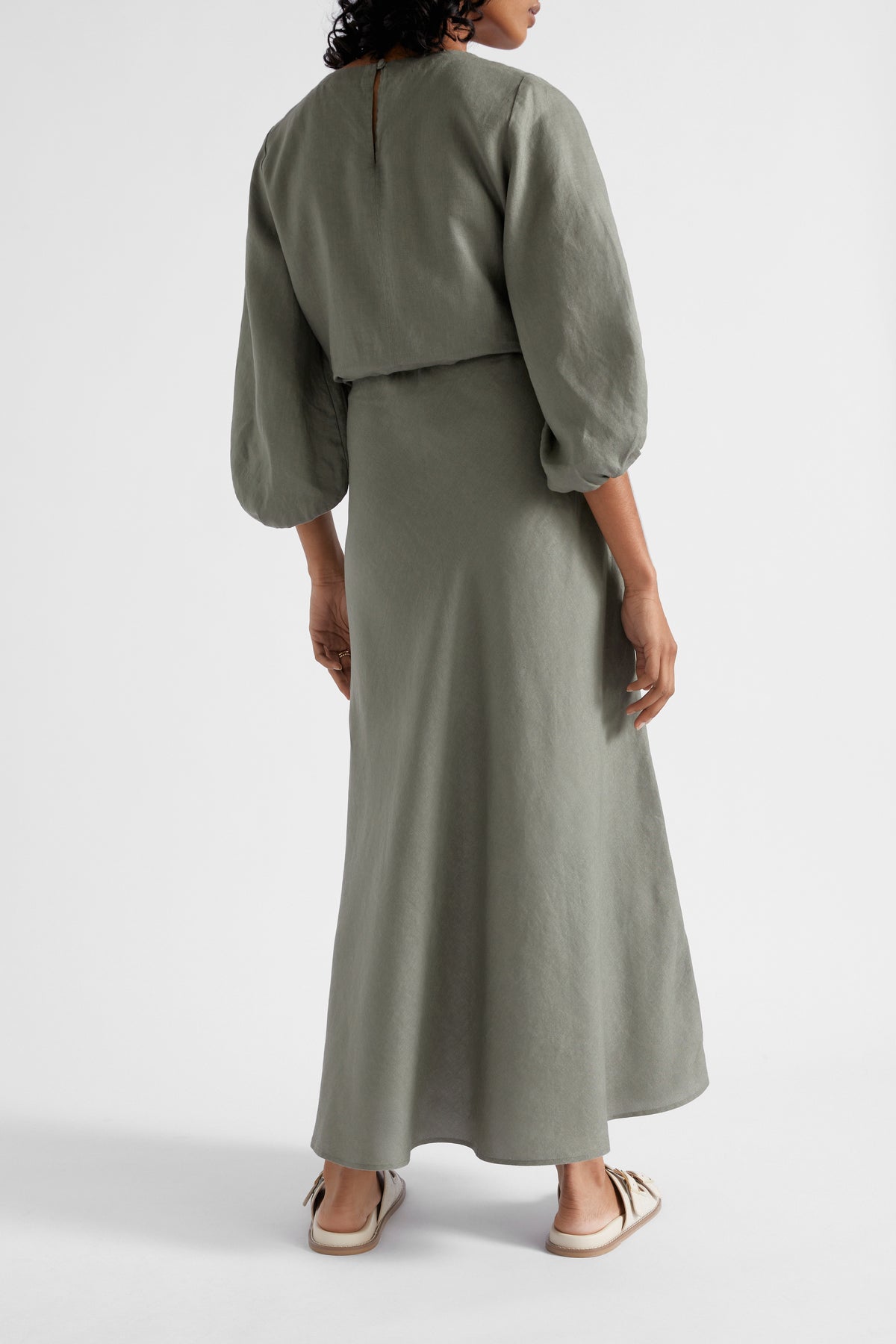 Core Linen Maxi Skirt