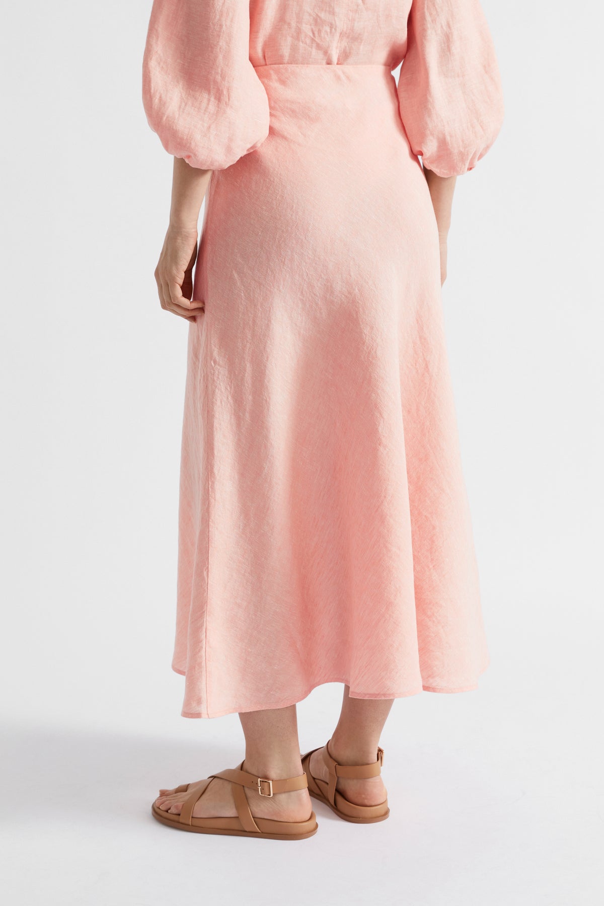 Core Linen Maxi Skirt
