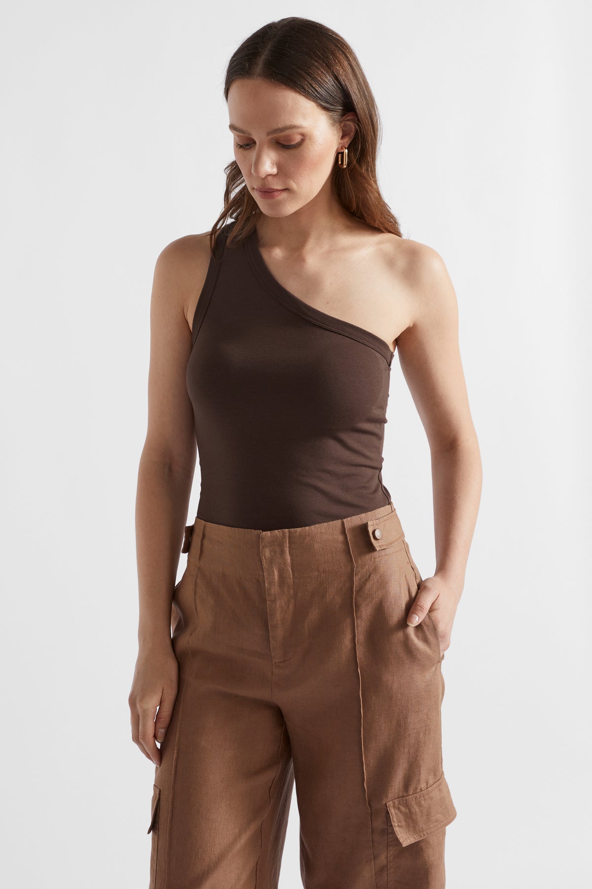 One Shoulder Tank
