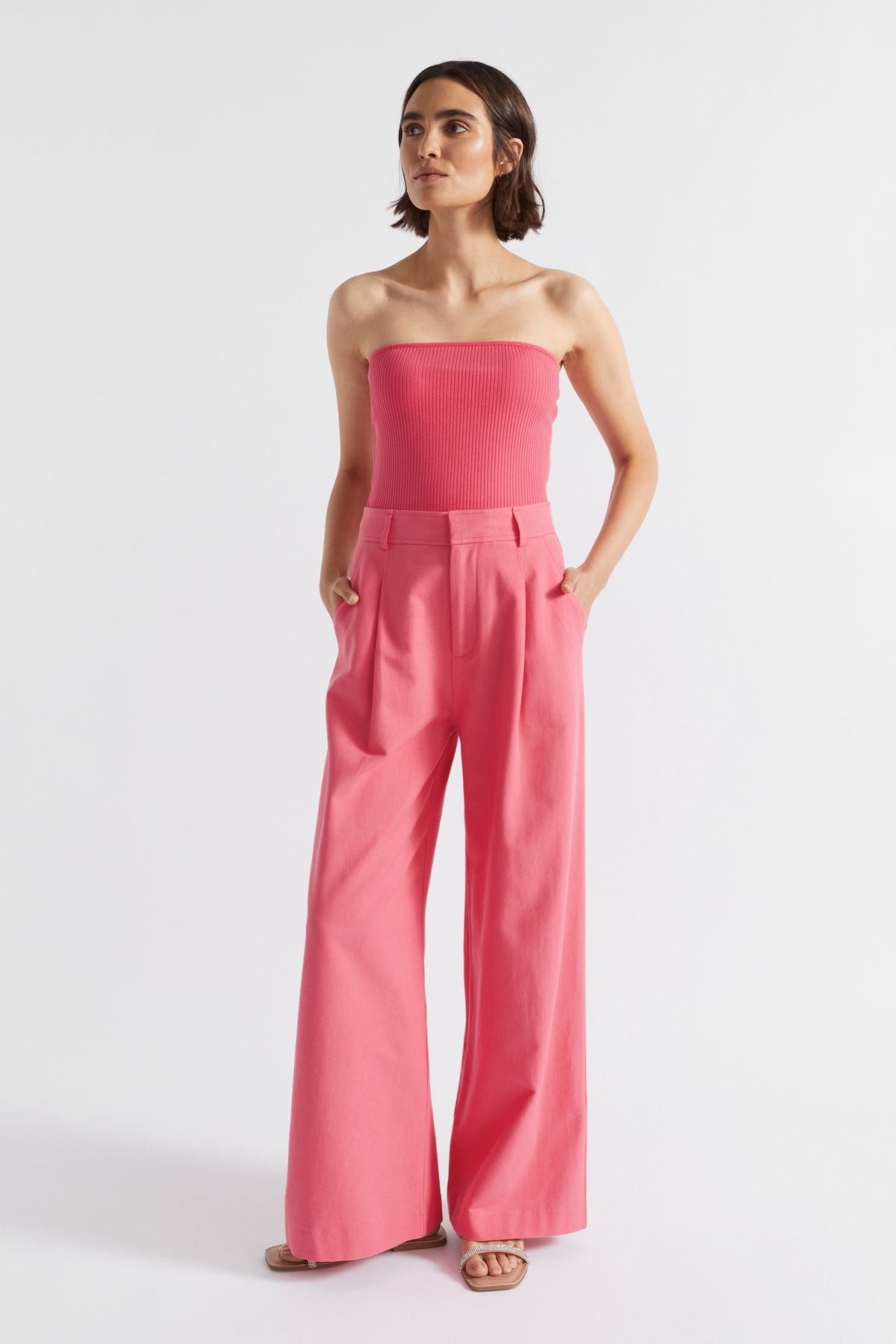 Rib Strapless Bodice