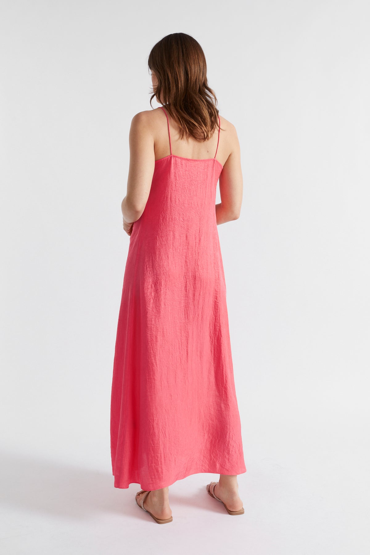Satin Maxi Dress