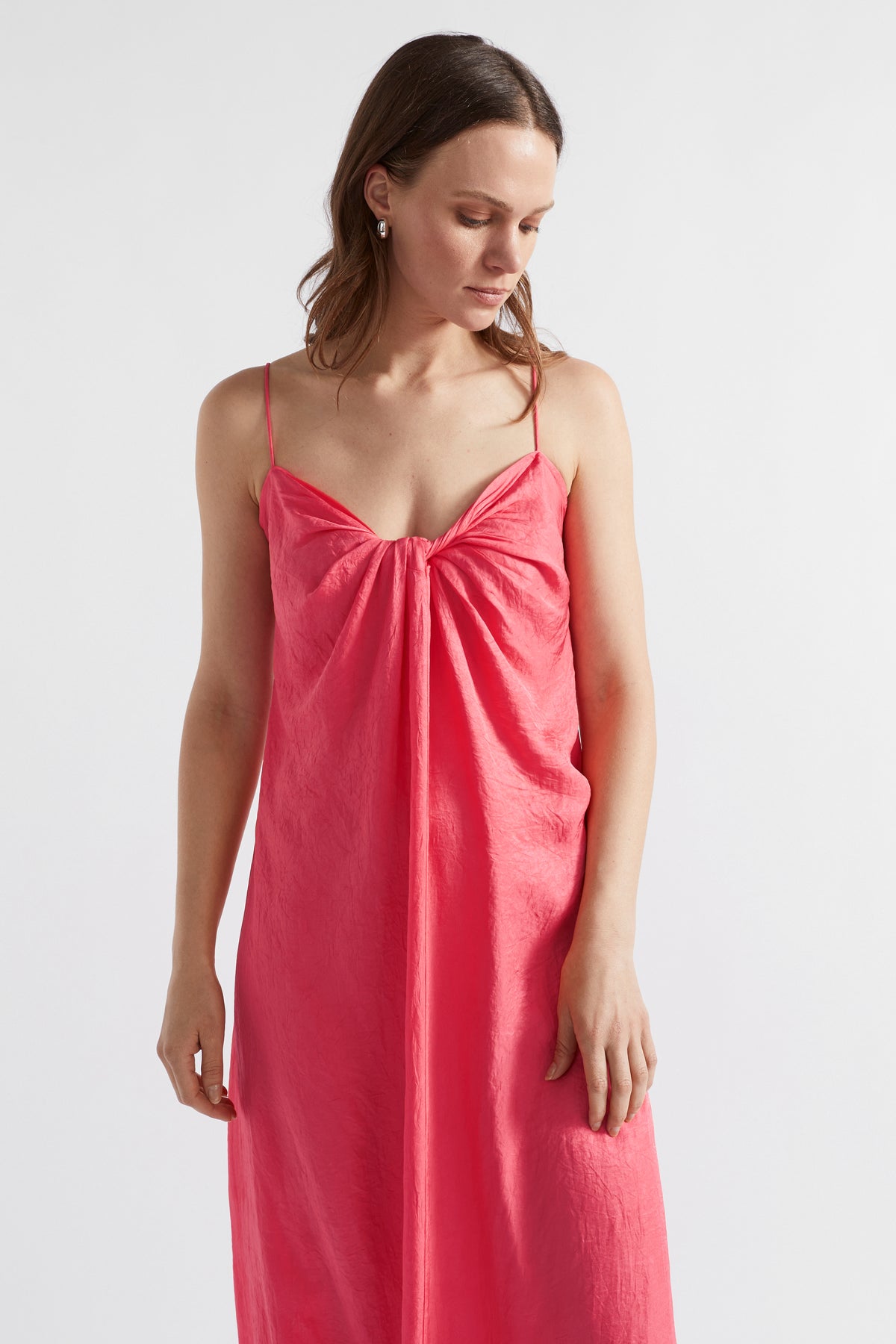 Satin Maxi Dress