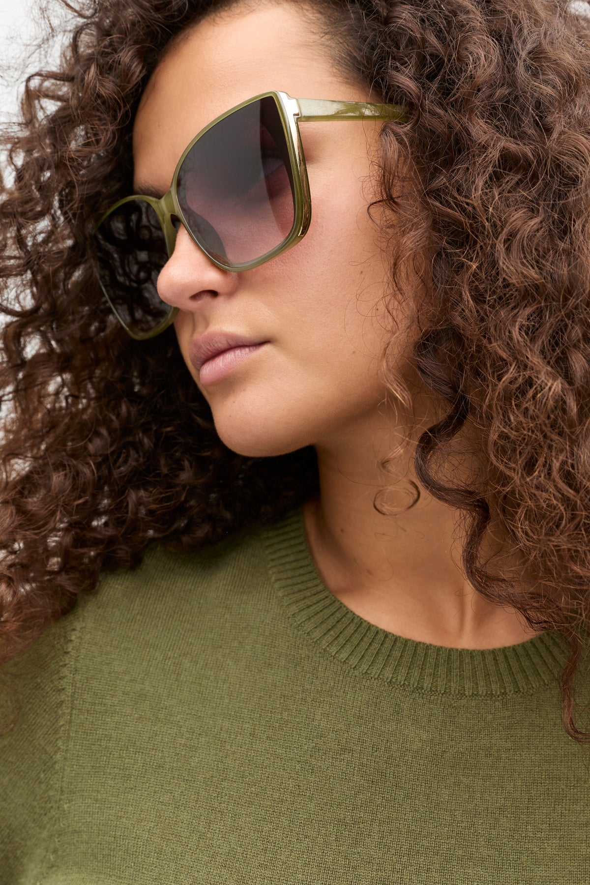 Hannah D Frame Sunglasses