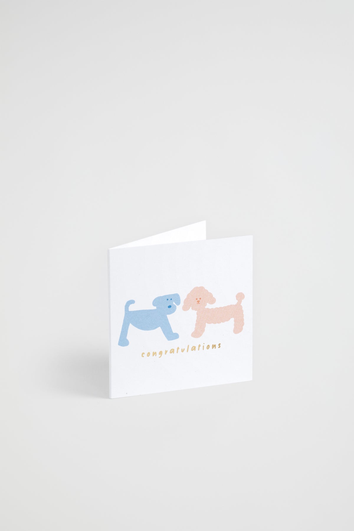 Small Congratulations Dog Card