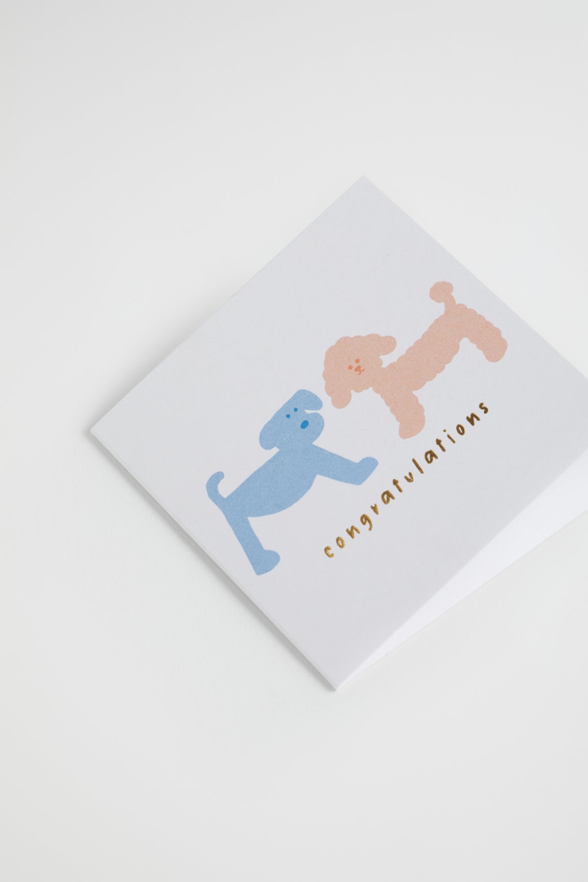 Small Congratulations Dog Card