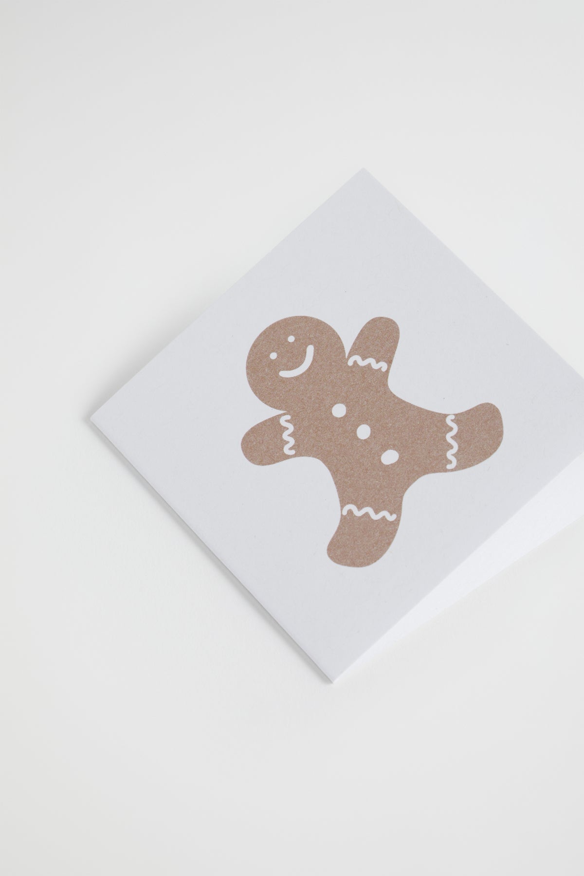 Small Gingerbread Card