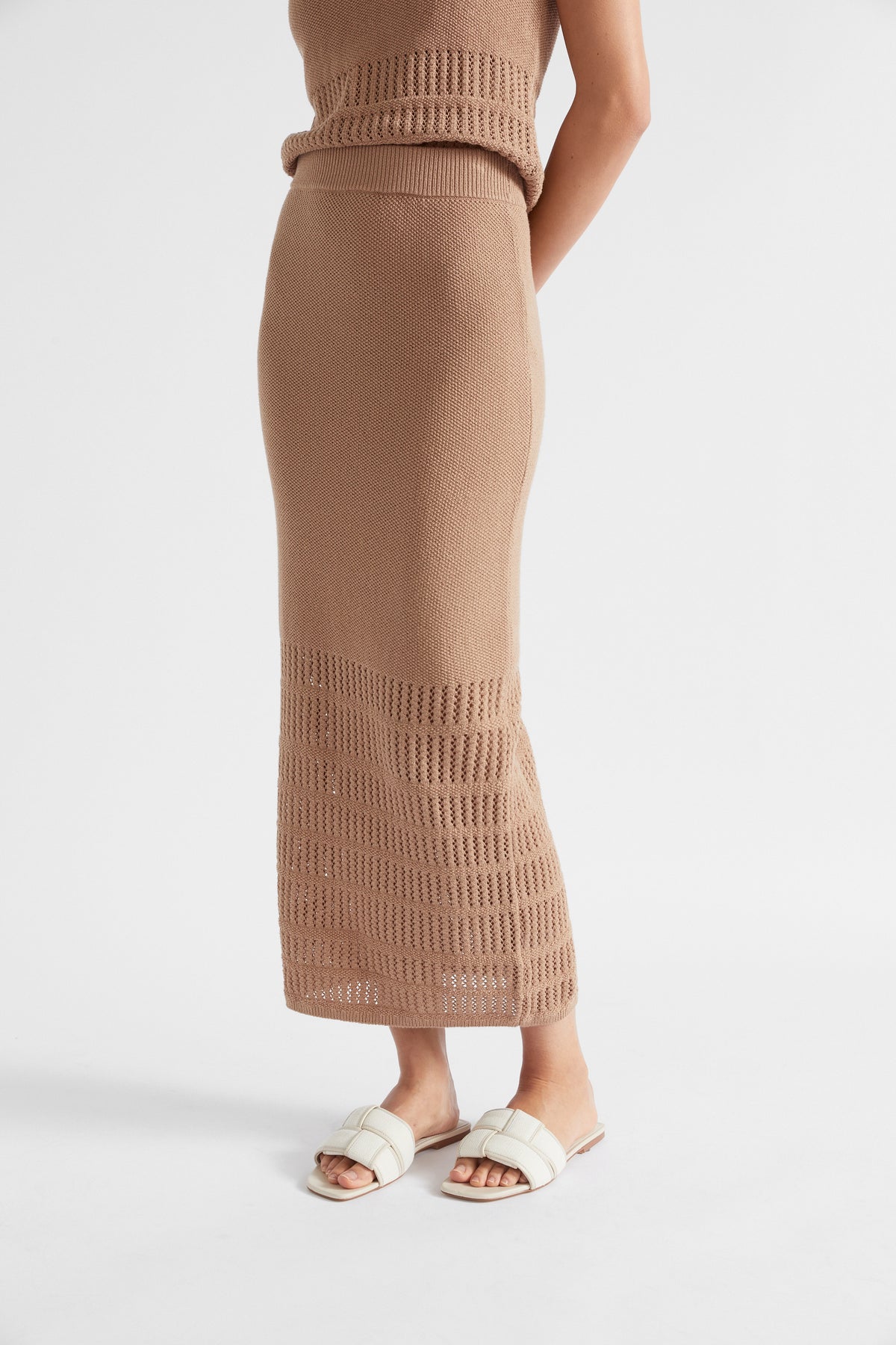 Crochet Panelled Skirt