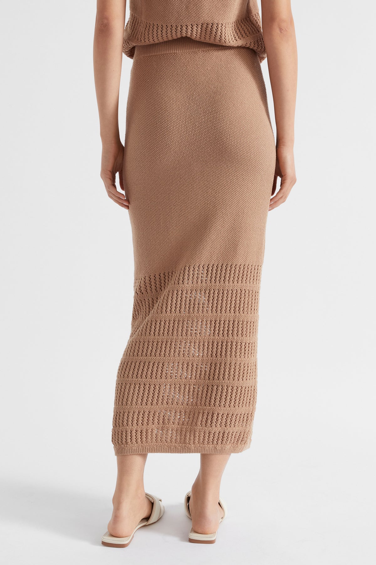 Crochet Panelled Skirt