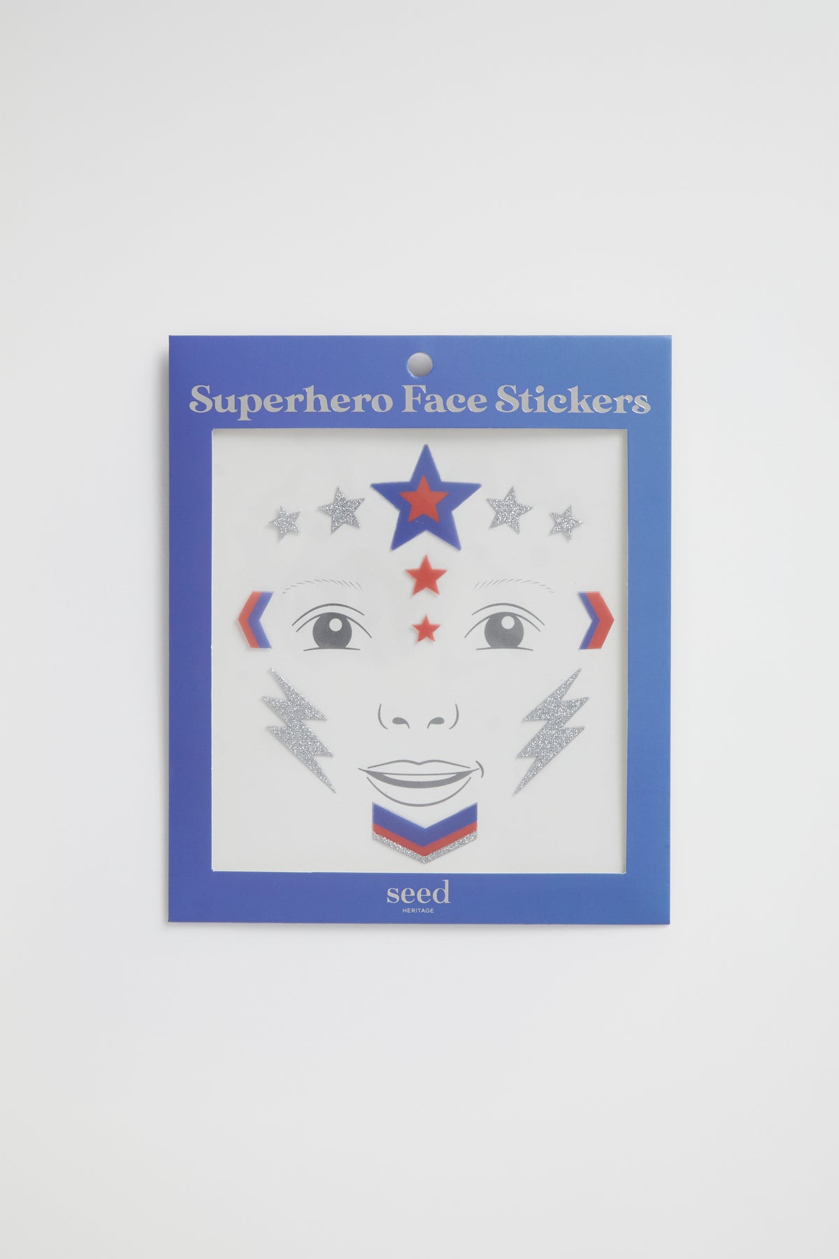 Superhero Face Sticker