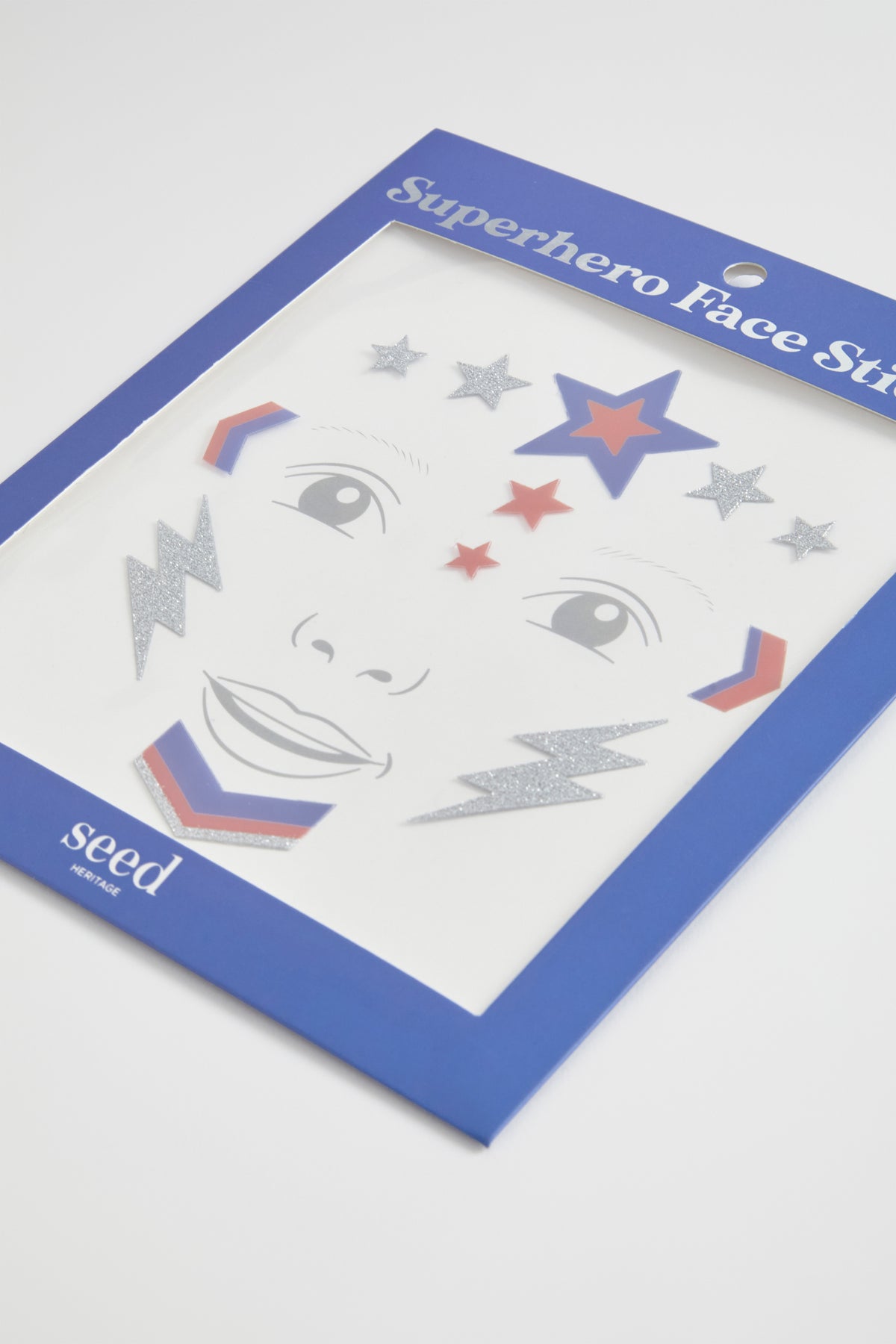 Superhero Face Sticker