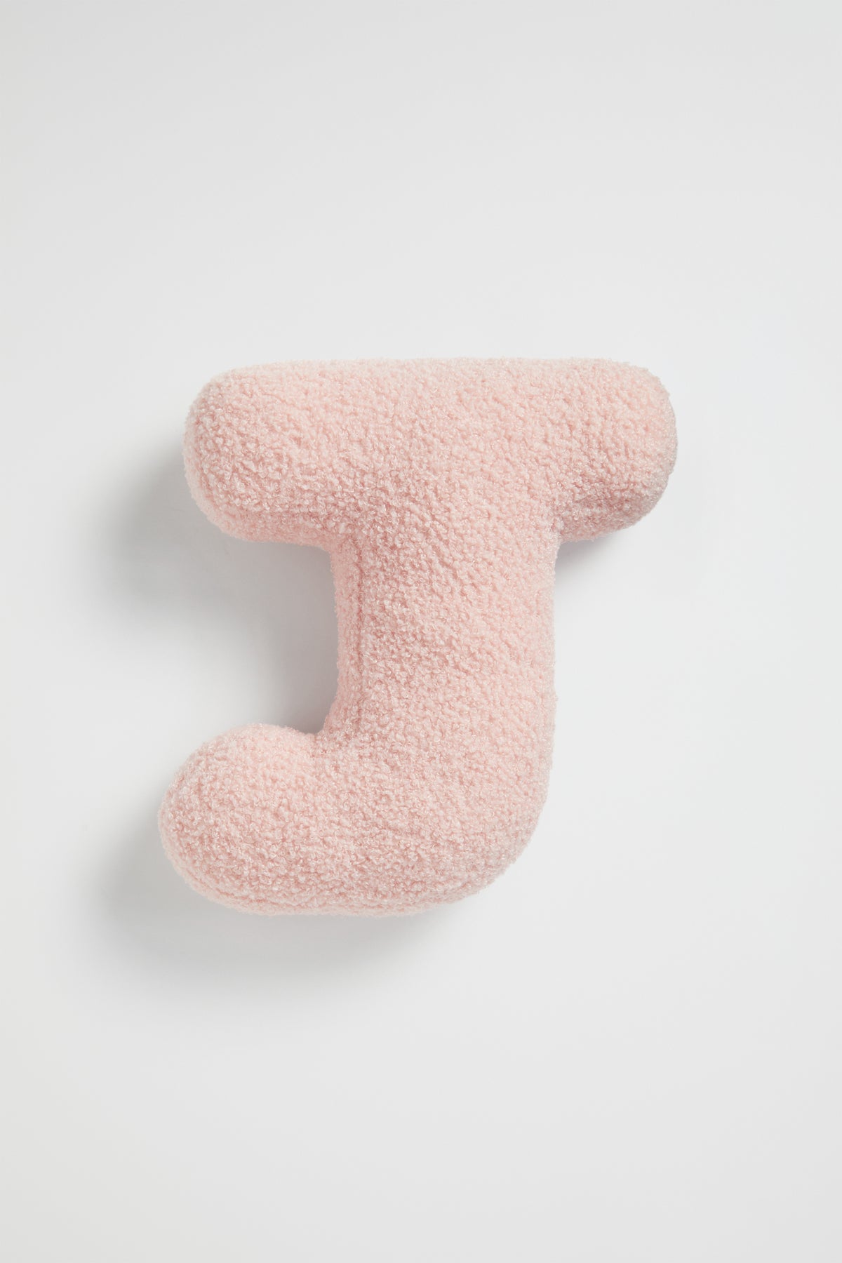 Teddy Initial Cushion Dusty Rose