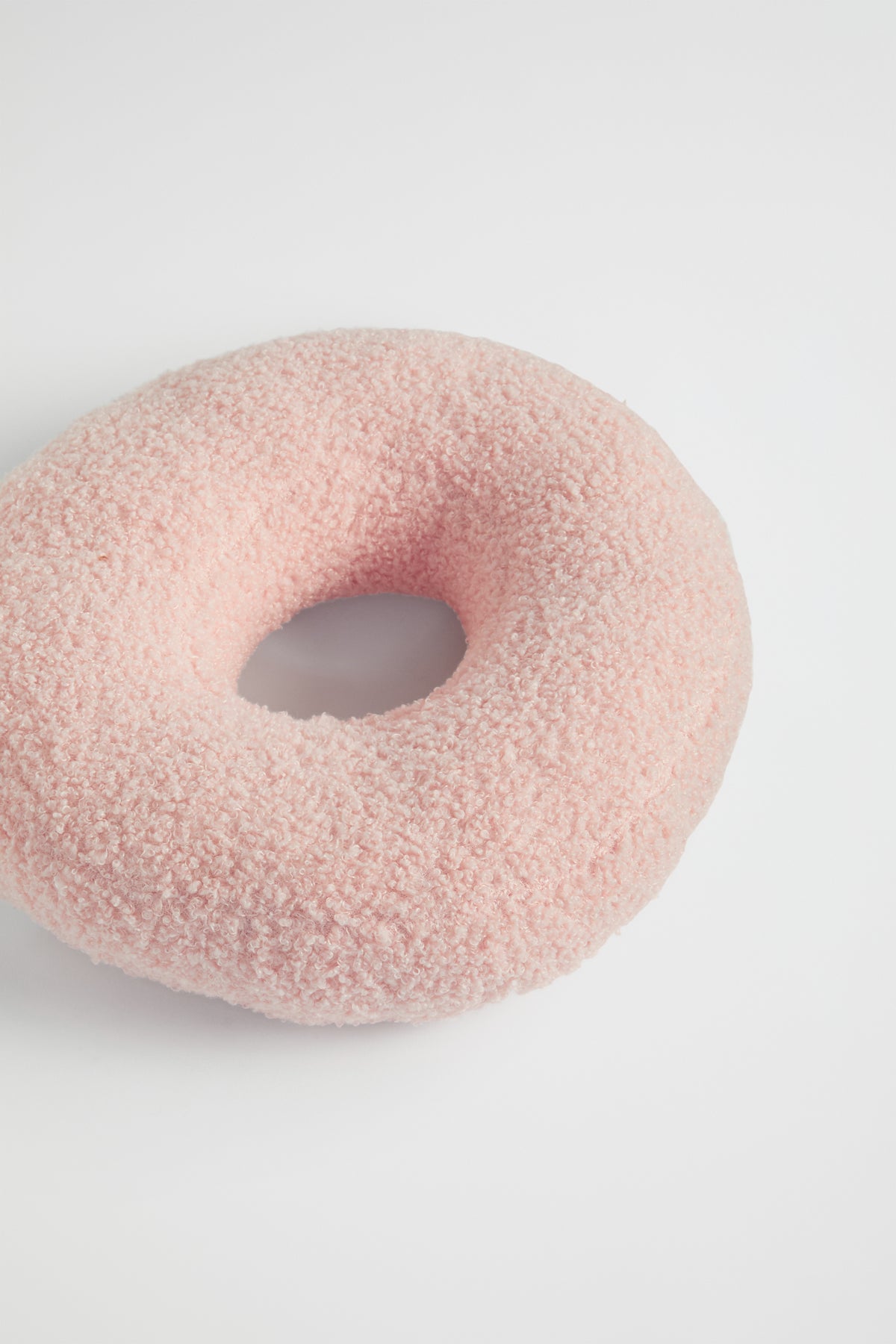 Teddy Initial Cushion Dusty Rose