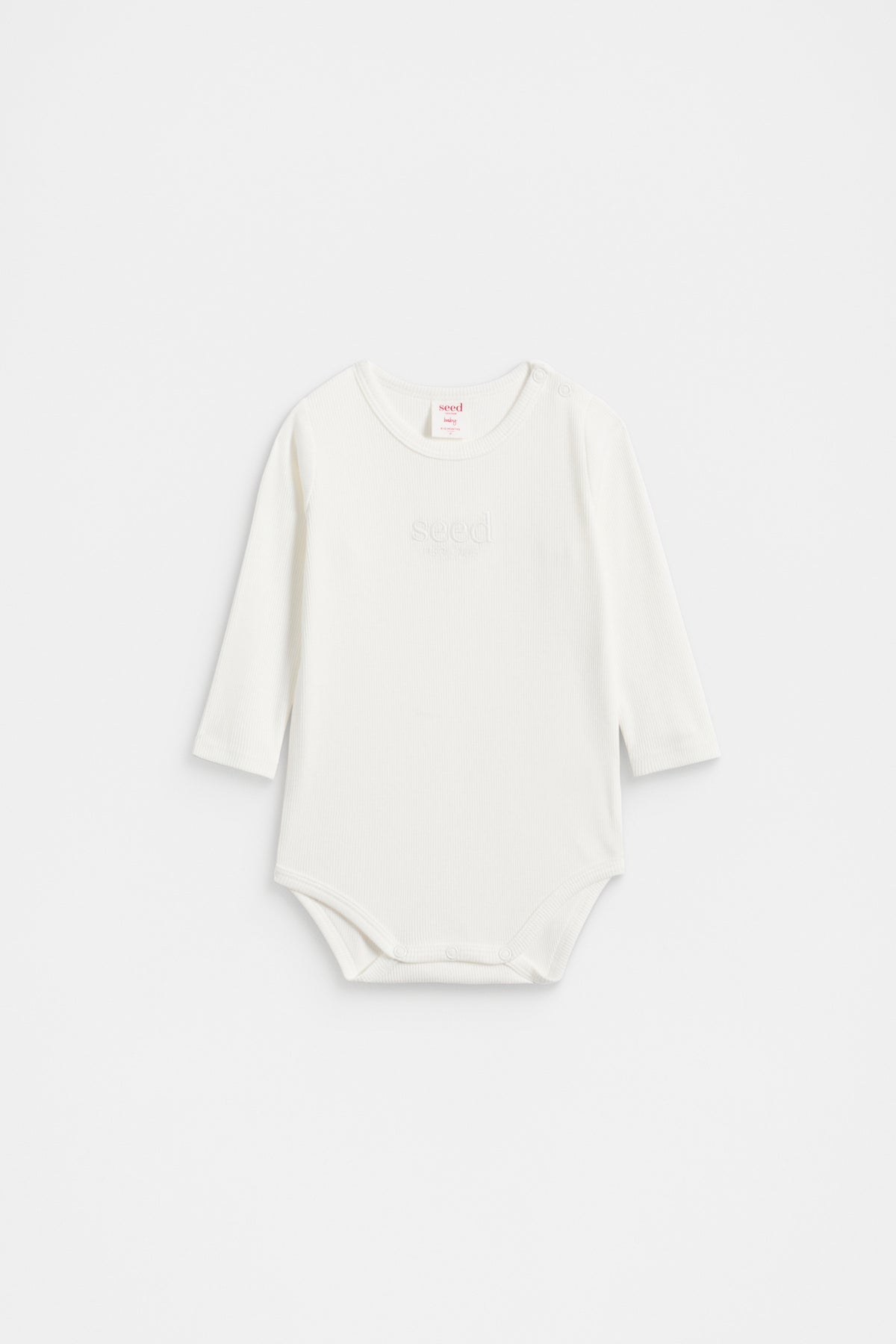 Core Rib Logo Bodysuit