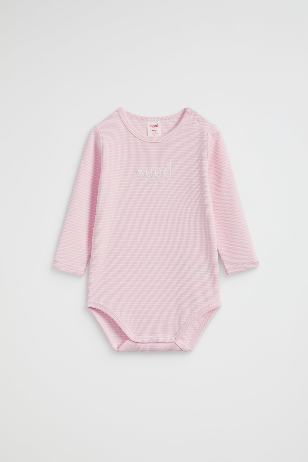 Core Rib Logo Bodysuit