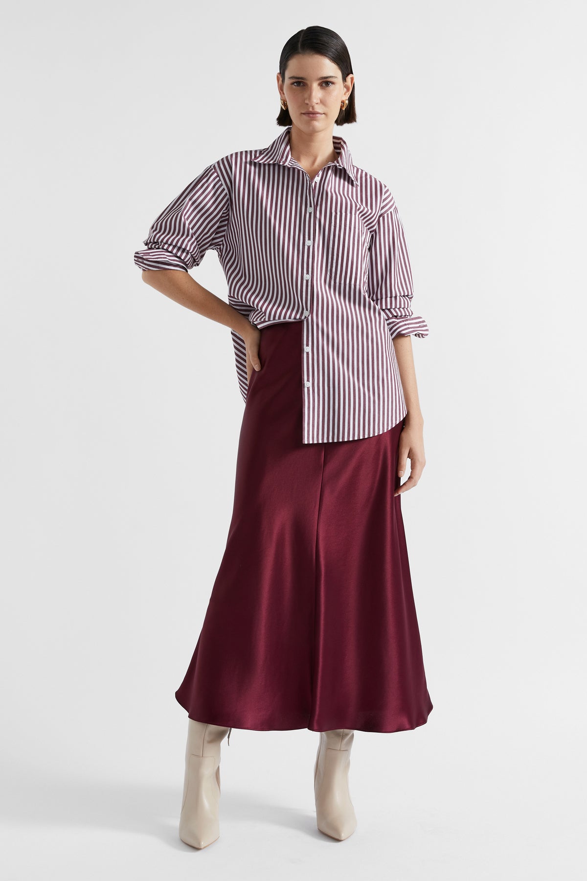 Poplin Pocket Front Shirt