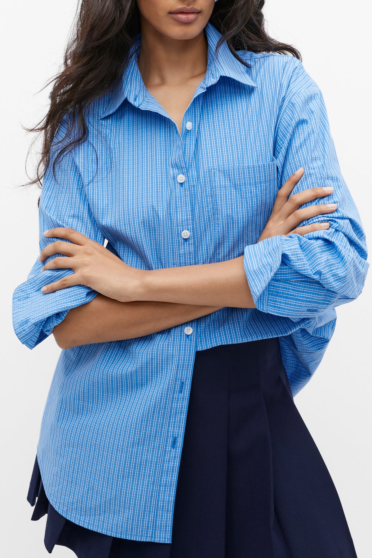 Poplin Pocket Front Shirt