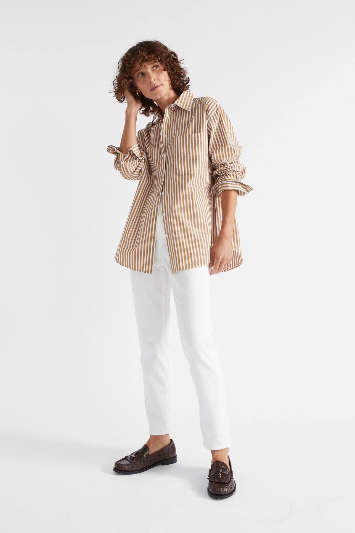 Poplin Pocket Front Shirt