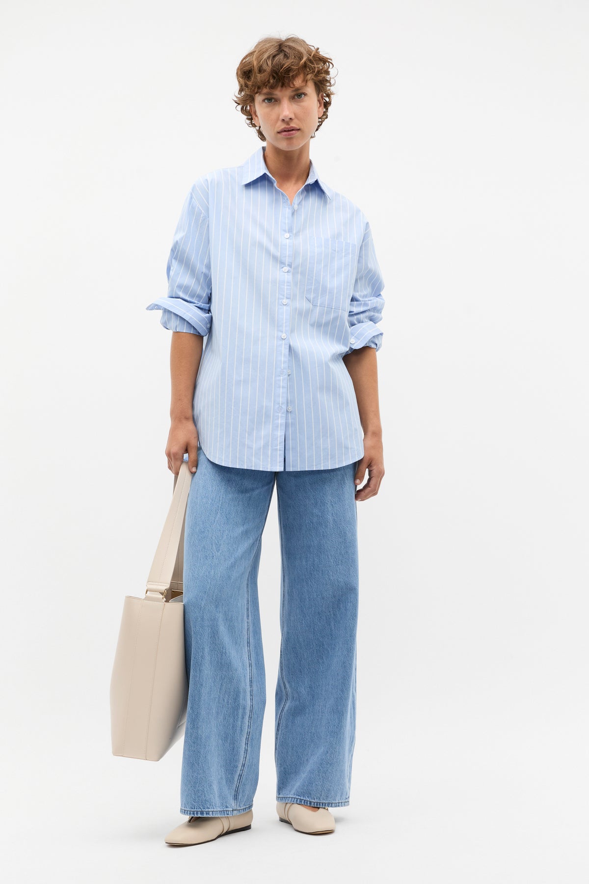 Poplin Pocket Front Shirt