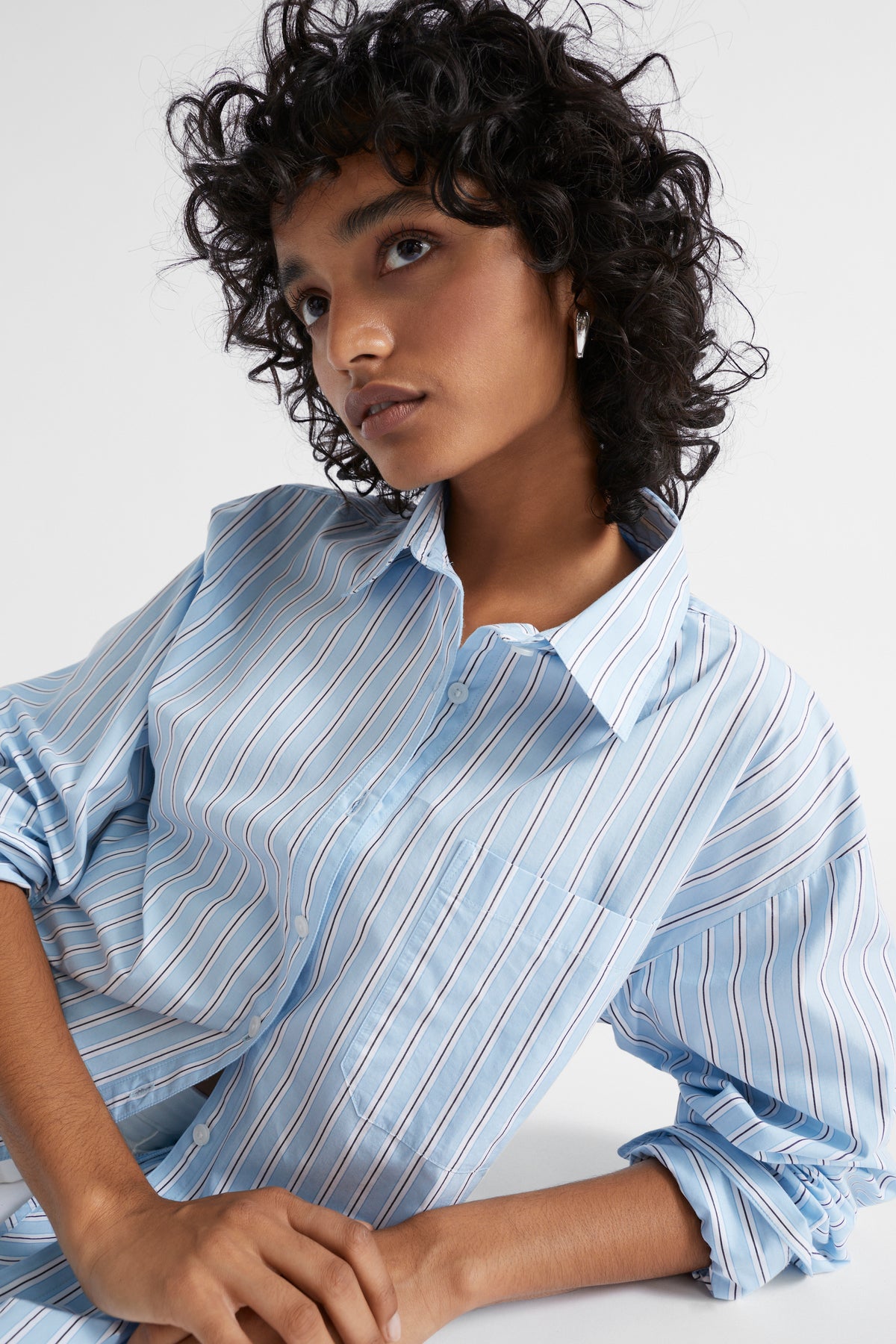 Poplin Pocket Front Shirt