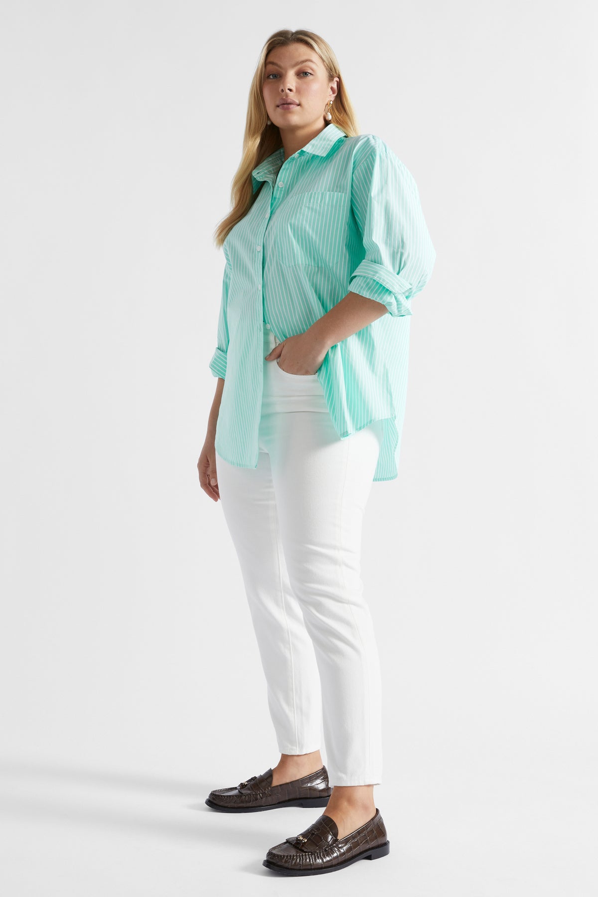 Poplin Pocket Front Shirt