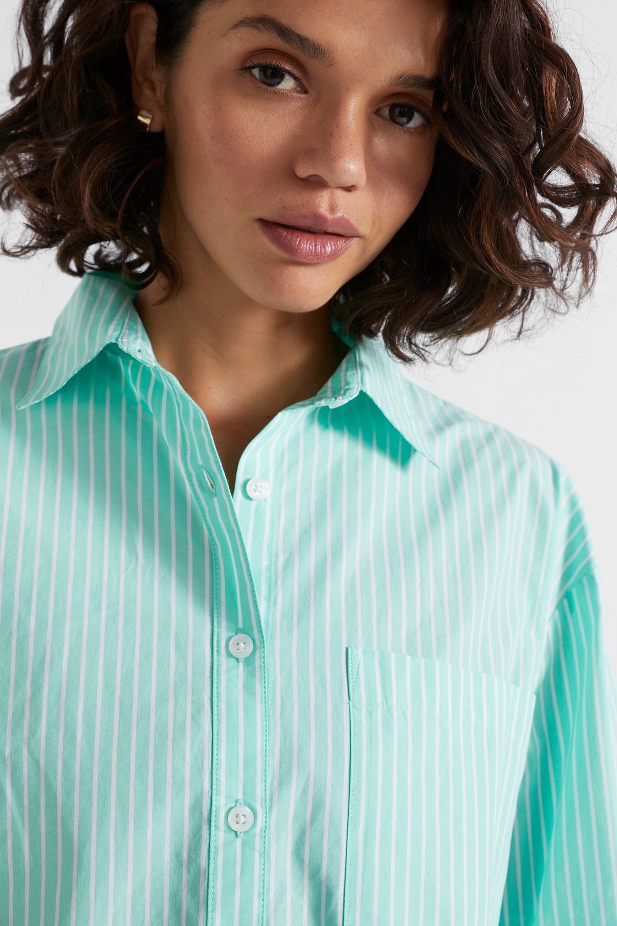 Poplin Pocket Front Shirt