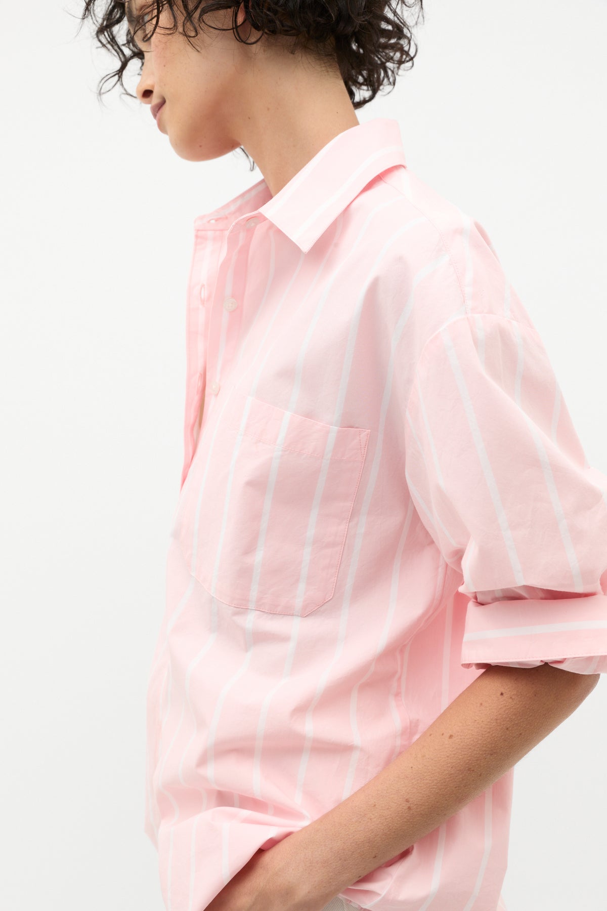 Poplin Pocket Front Shirt