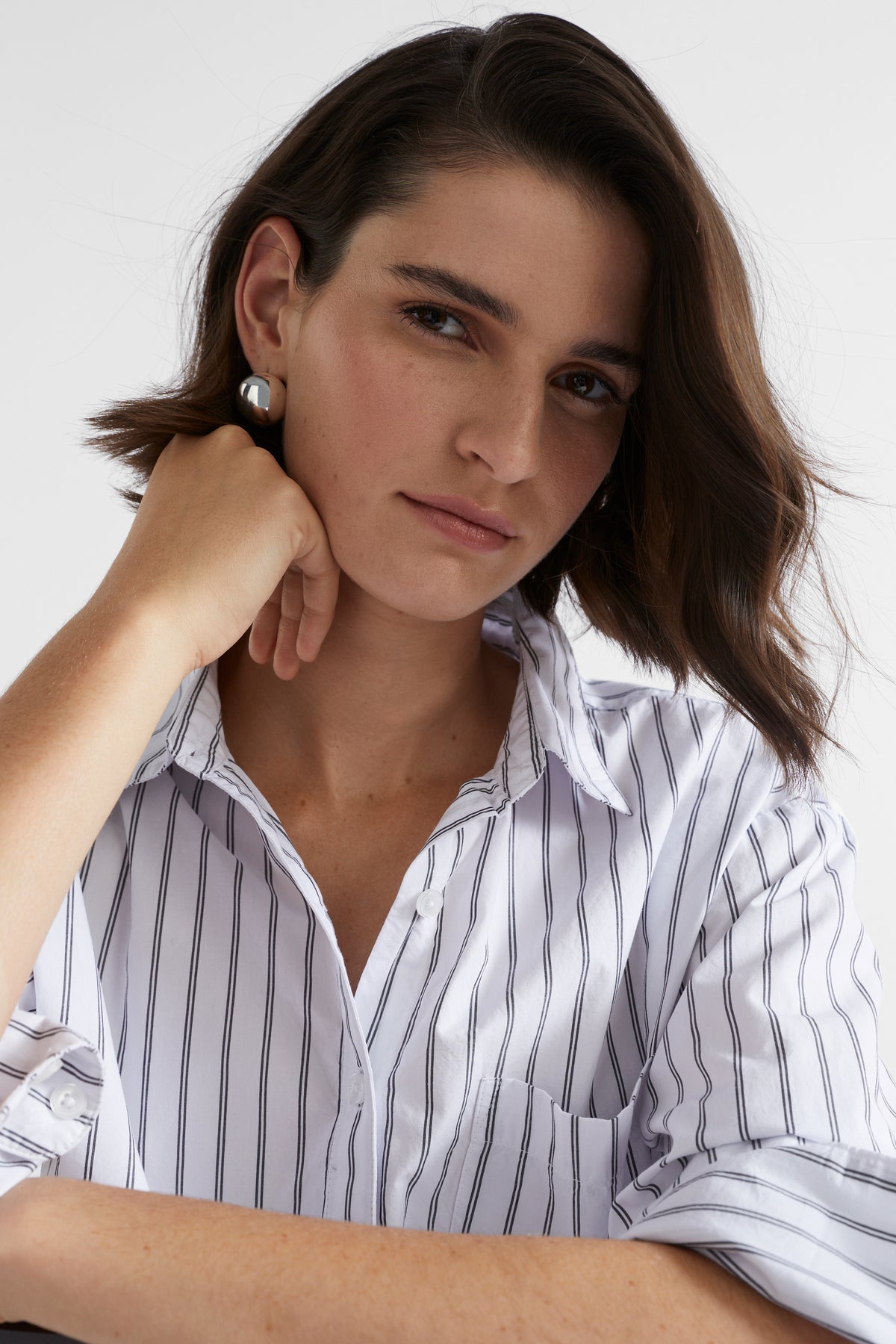 Poplin Pocket Front Shirt