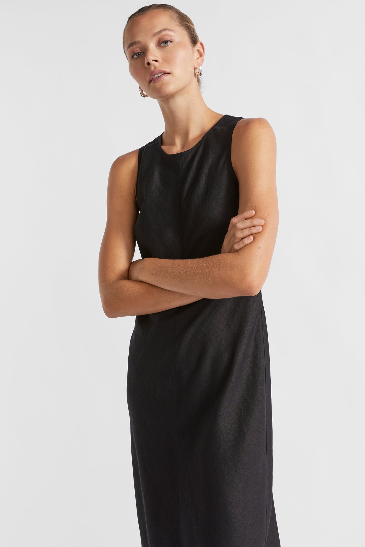 Linen Tank Dress