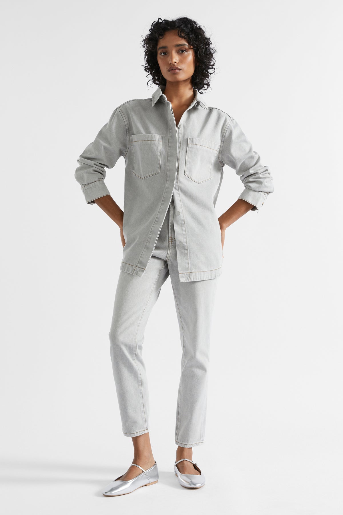 Core Cotton Slim Leg Jean