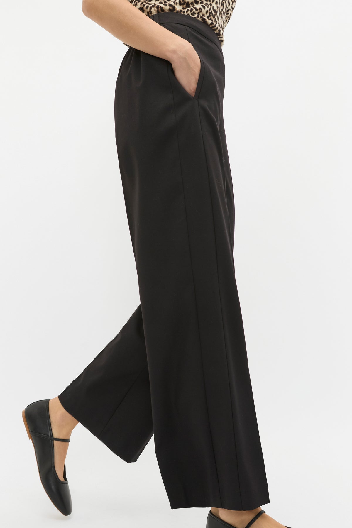 Elasticated Wide Leg Pant