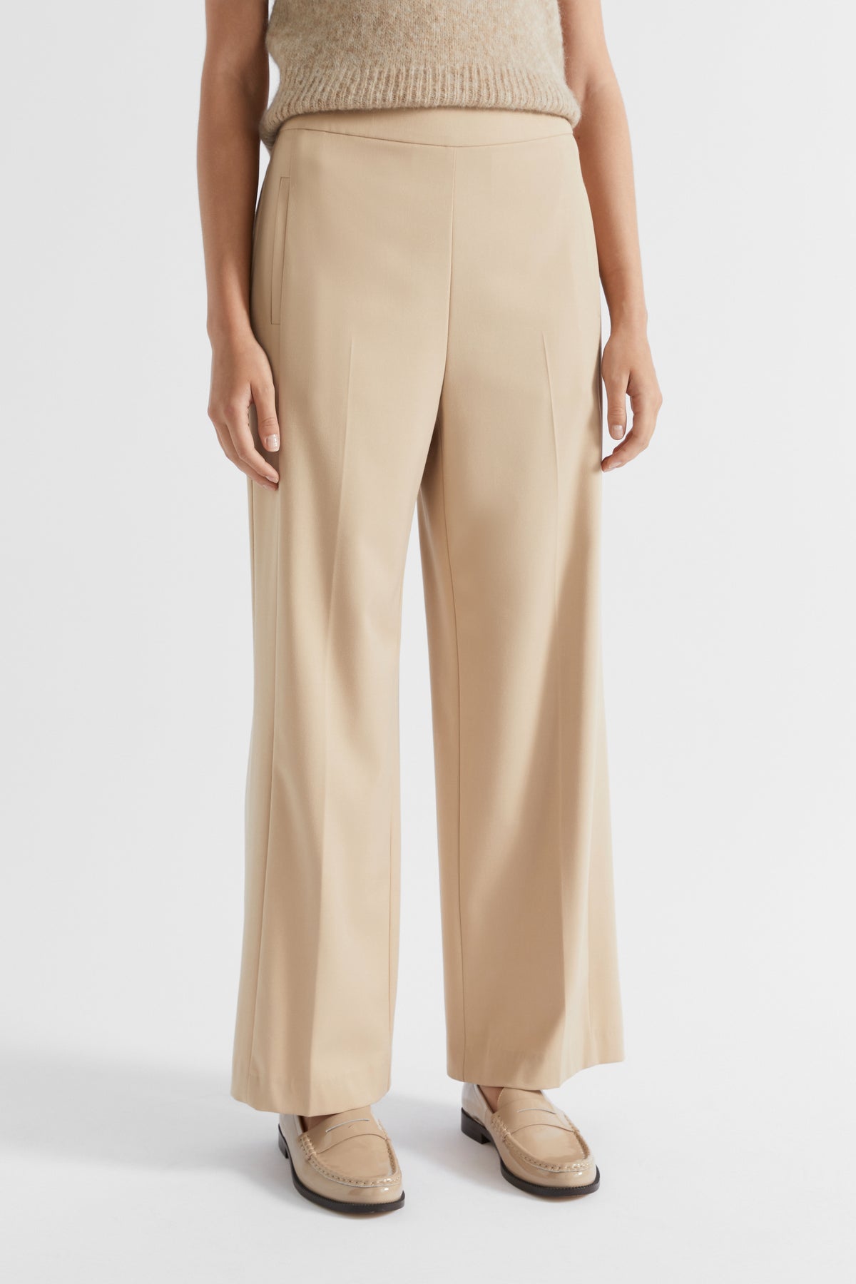 Elasticated Wide Leg Pant